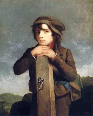 The Young Itinerant by James Henry Beard Oil Painting