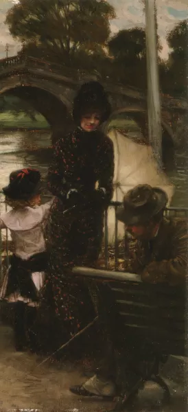 A Declaration of Love by James Tissot Oil Painting