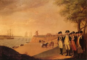 The Generals at Yorktown by James Peale Oil Painting