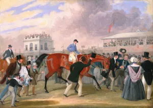 The Derby Pets: The Winner by James Pollard Oil Painting