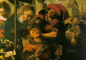 The Surgeon by Jan Sanders Van Hemessen Oil Painting
