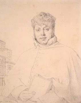 Auguste-Jean-Marie Guenepin by Jean-Auguste-Dominique Ingres Oil Painting