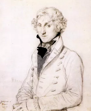 Charles Thomas Thruston by Jean-Auguste-Dominique Ingres Oil Painting