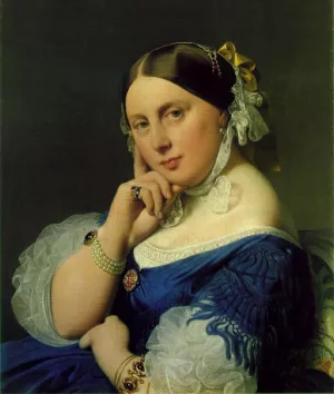 Delphine Ramel, Madame Ingres by Jean-Auguste-Dominique Ingres Oil Painting