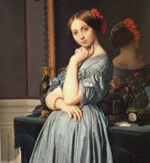 Madame d'Haussonville by Jean-Auguste-Dominique Ingres Oil Painting