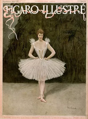 Ballerina by Jean Beraud Oil Painting