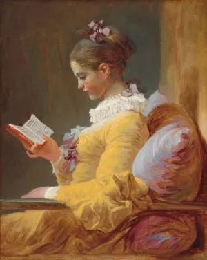 The Reader by Jean-Honore Fragonard Oil Painting