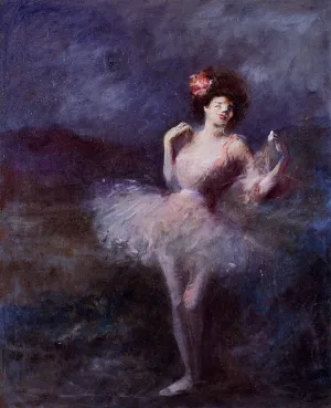 Dancer by Jean-Louis Forain Oil Painting