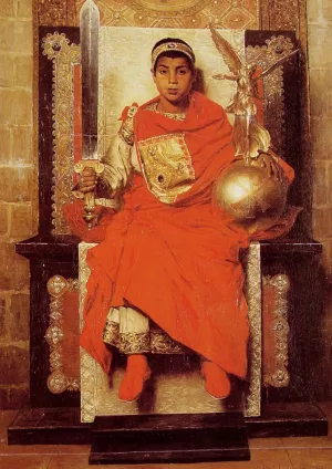 La Bas Empire Honorius by Jean-Paul Laurens Oil Painting