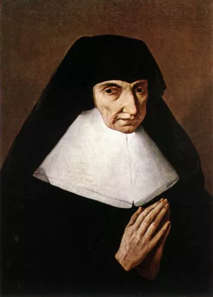 Portrait of Catherine de Montholon by Jean Tassel Oil Painting