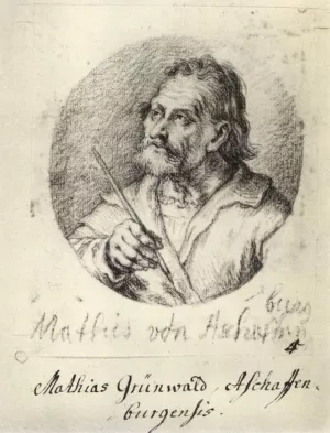 Matthias Grunewald by Joachim Von Sandrart Oil Painting