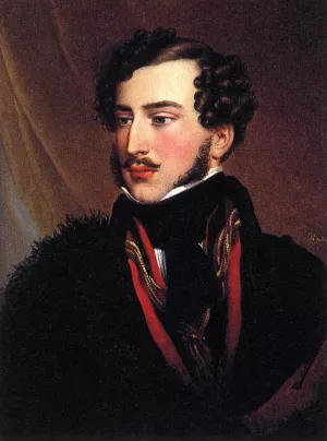 Count Gyurgy Karolyi by Johann-Nepomuk Ender Oil Painting