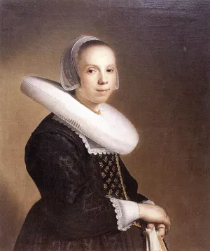 Portrait of a Bride by Johannes Cornelisz Verspronck Oil Painting