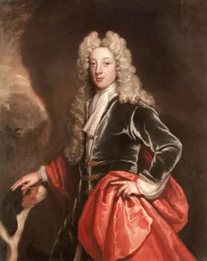 Portrait of Thomas Boothby 1681-1752 by John Baptist De Medina Oil Painting