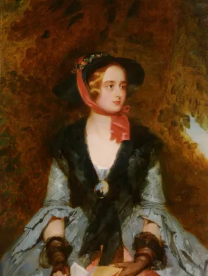 Rose Bradwardine by John Bostock Oil Painting