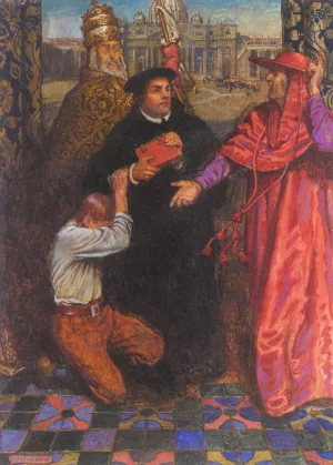 Ballad of Luther by John Byam Liston Shaw Oil Painting