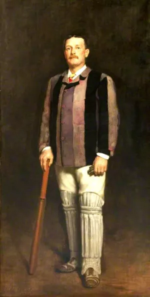 A. N. Hornby by John Collier Oil Painting