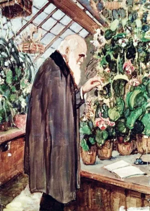 Charles Robert Darwin II by John Collier Oil Painting