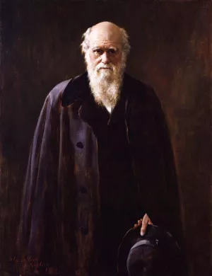 Charles Robert Darwin by John Collier Oil Painting