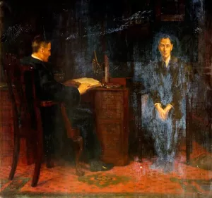 Sentence of Death by John Collier Oil Painting