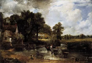 The Hay-Wain Oil painting by John Constable
