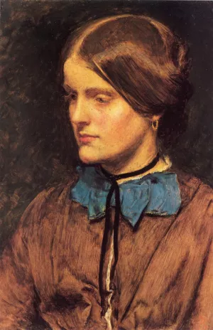 Annie Miller by John Everett Millais Oil Painting