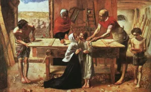 Christ in the House of His Parents by John Everett Millais Oil Painting