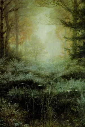 Dew-Drenched Furze by John Everett Millais Oil Painting