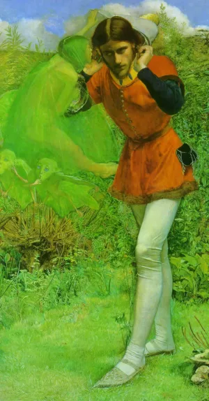 Ferdinand Lured by Ariel by John Everett Millais Oil Painting