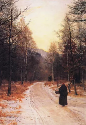 Glen Birnam by John Everett Millais Oil Painting