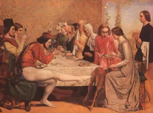 Isabella by John Everett Millais Oil Painting