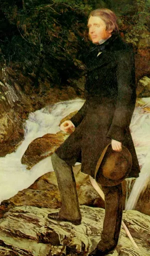 John Ruskin by John Everett Millais Oil Painting
