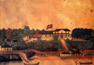 First Government House, Syndey by John Eyre Oil Painting