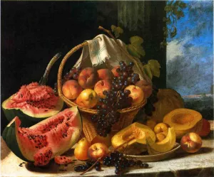 Harvest of Plenty by John F. Francis Oil Painting