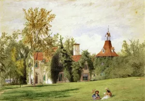 Sunnyside by John Henry Hill Oil Painting