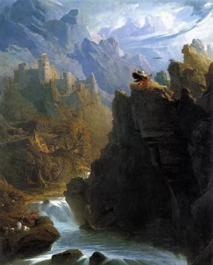 The Bard by John Martin Oil Painting