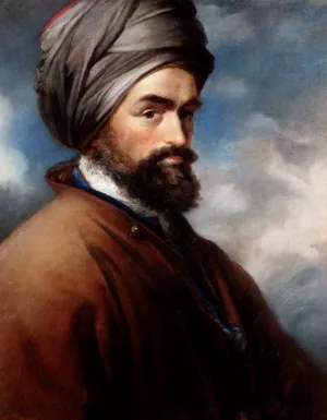 Portrait of a Turk by John Russell Oil Painting