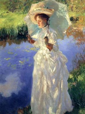 A Morning Walk by John Singer Sargent Oil Painting