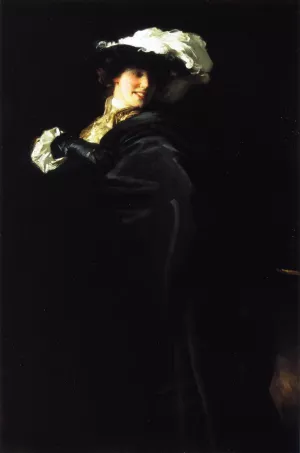 A Vele Gonfie also known as Ena Wertheimer by John Singer Sargent Oil Painting