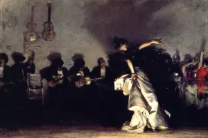 El Jaleo by John Singer Sargent Oil Painting