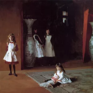 The Daughters of Edward Darley Boit by John Singer Sargent Oil Painting