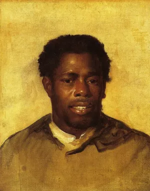 Head of a Negro by John Singleton Copley Oil Painting