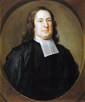 Rev. Joseph Sewall by John Smibert Oil Painting