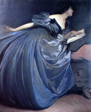 Althea Oil painting by John White Alexander