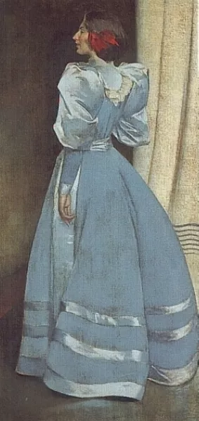 Gray Portrait by John White Alexander Oil Painting