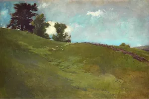 Landscape, Cornish, N.H. by John White Alexander Oil Painting