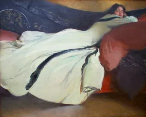Repose by John White Alexander Oil Painting