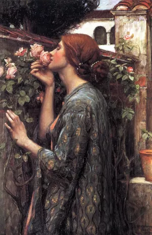 The Soul of the Rose Oil painting by John William Waterhouse