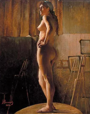 Standing Nude by Joseph Bernard Oil Painting