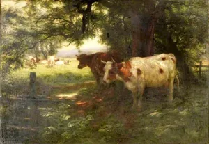 A Pastoral by Joseph Farquharson Oil Painting